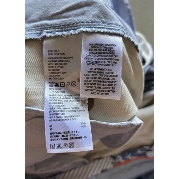 Tommy Bahama Men's Shorts Size 38 Blue Chino Pockets Golfing Cotton Tencel - Picture 11 of 13